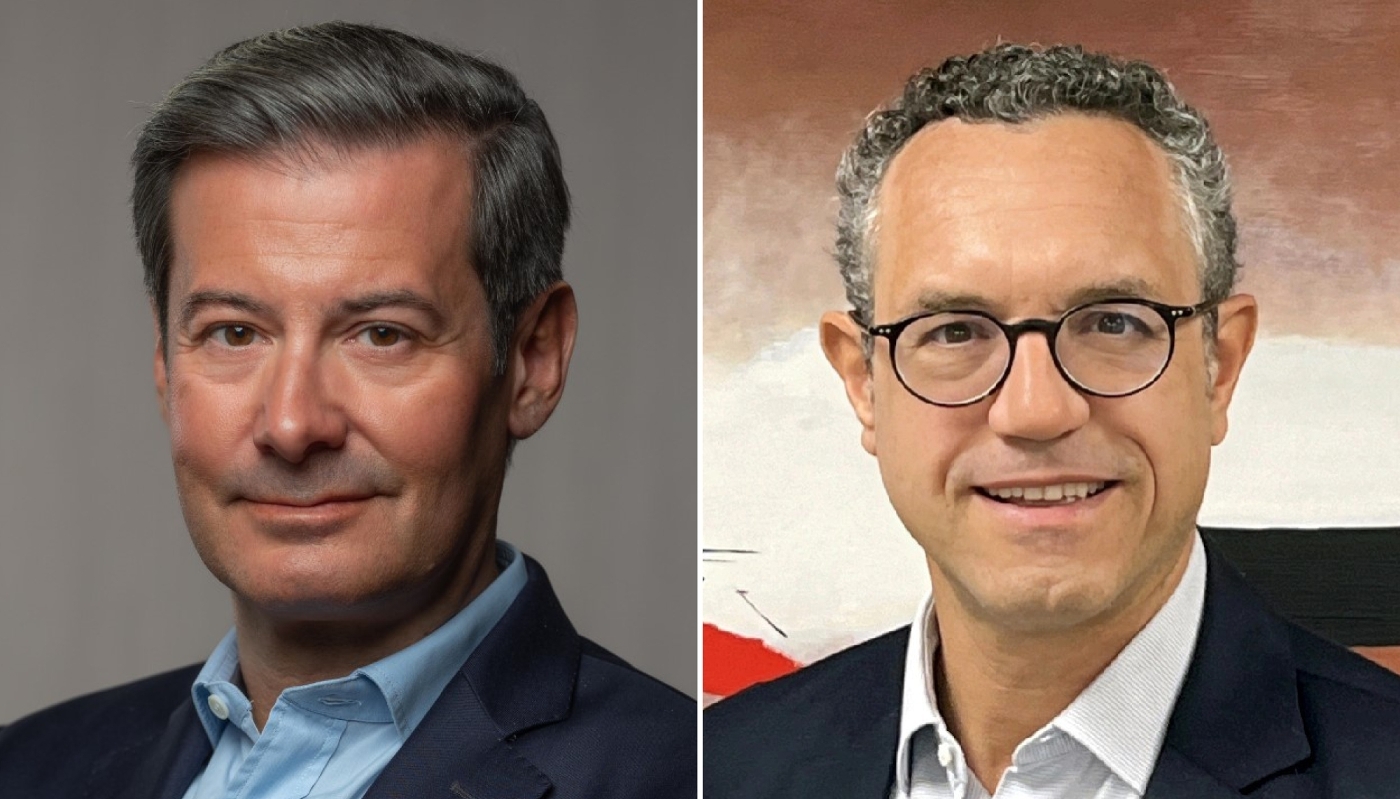 Charles-Henri Rossignol, DG d'Equinox Industries, et Vincent Fahmy, patron de Verdoso.