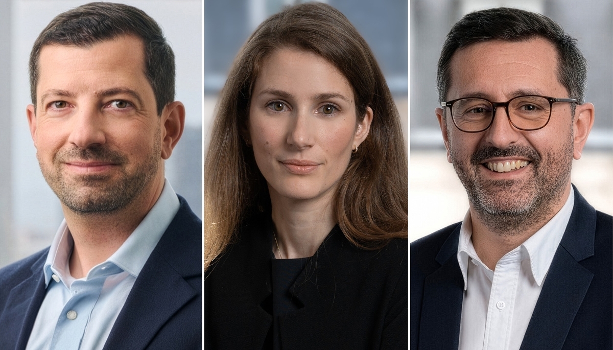 Philipp Schüler, Lætitia Quignon et Benoît Grange, de Brunswick.