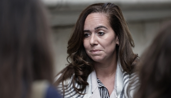 L'eurodéputée Sarah Knafo.