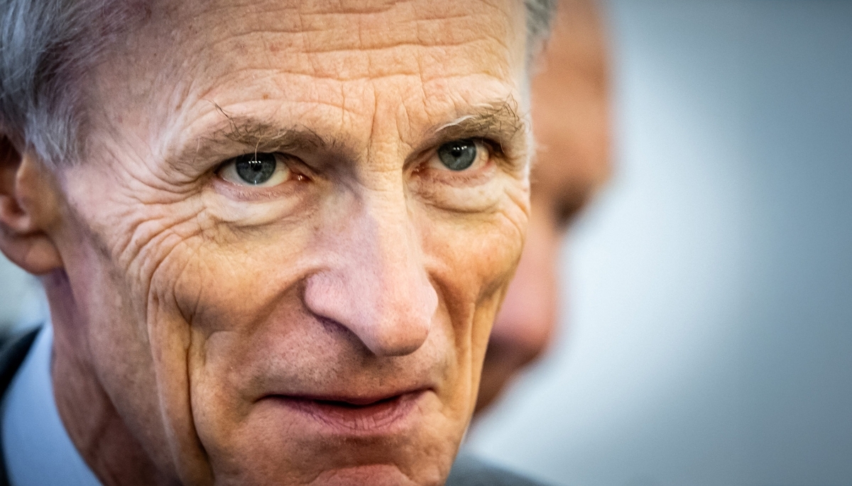 Jean-Dominique Senard, le 20 novembre 2024, lors du Salon des mobilites territoriales durables.