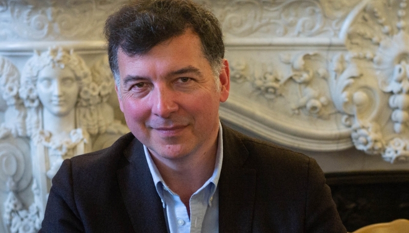Le journaliste Sébastien Le Fol, en avril 2024.
