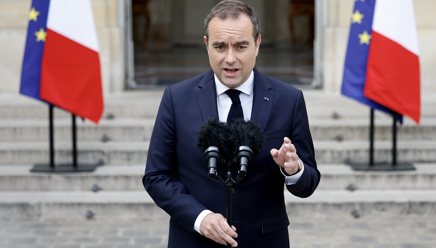 Le premier ministre, Sébastien Lecornu, le 10 avril 2026 à Matignon.