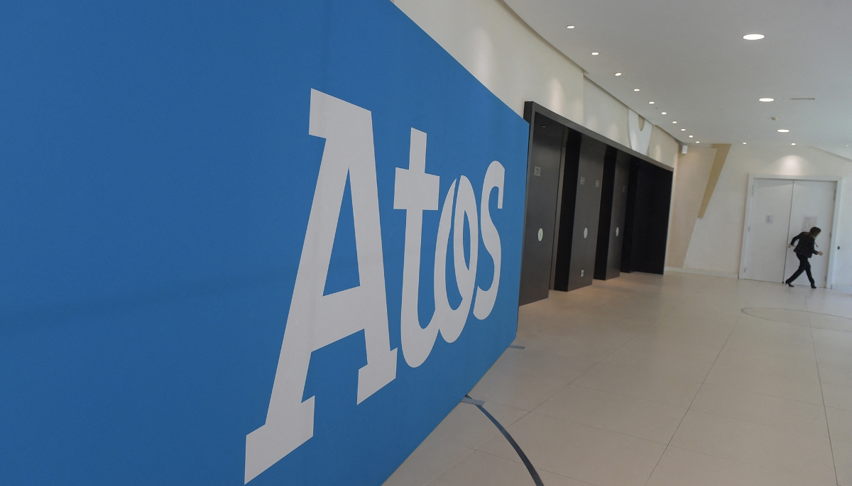 Au siège d'Atos, à Bezons.