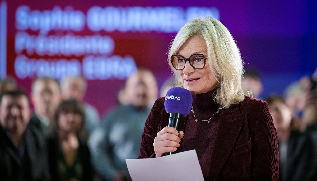 Sophie Gourmelen, présidente du Groupe Ebra, à Mirecourt, le 28 novembre 2025.