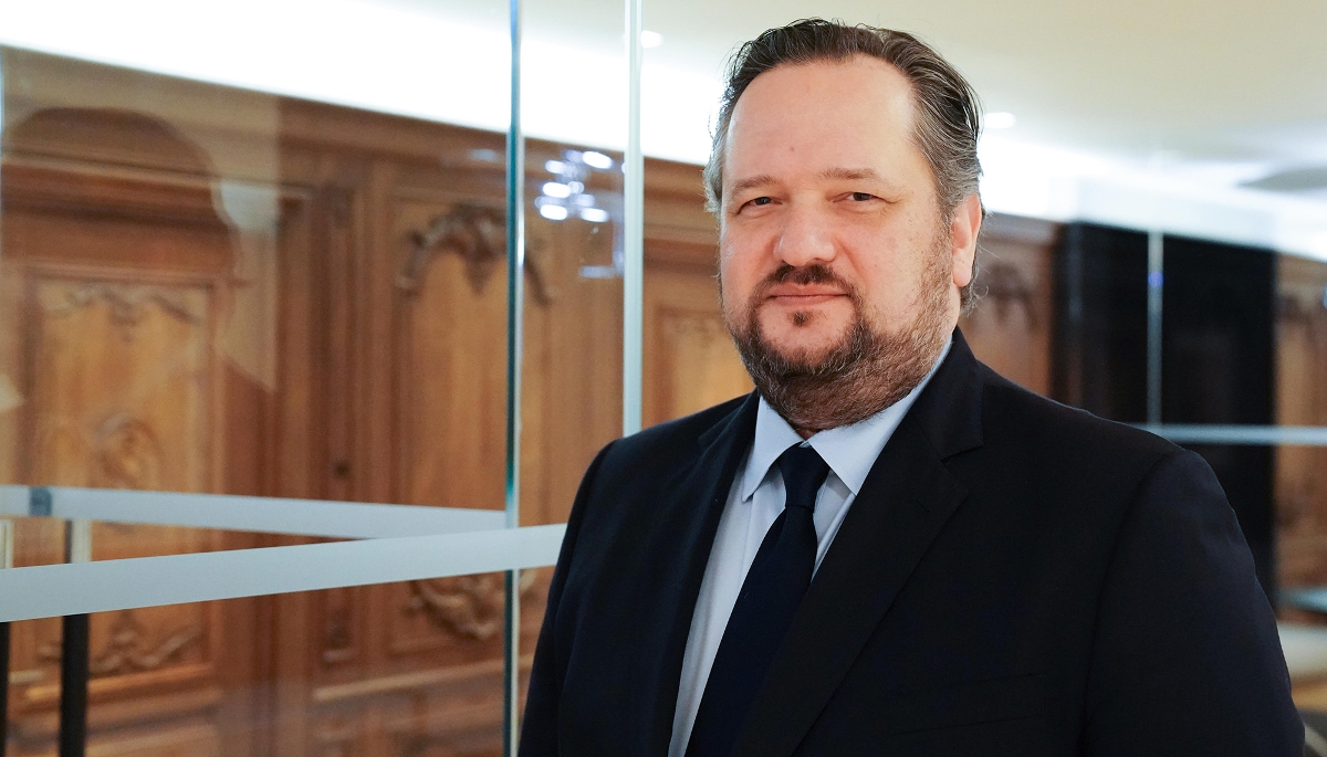 Le directeur général de la Société générale, Slawomir Krupa.