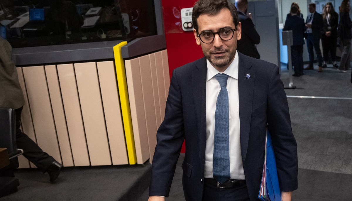 Le vice-président de la Commission européenne, chargé de la stratégie industrielle, Stéphane Séjourné.