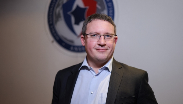 Vincent Strubel, le directeur général de l'Anssi, au siège de l'agence à Paris, en avril 2023. 