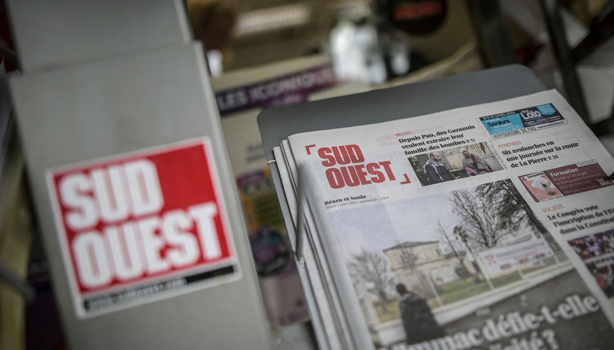 Le quotidien Sud Ouest.