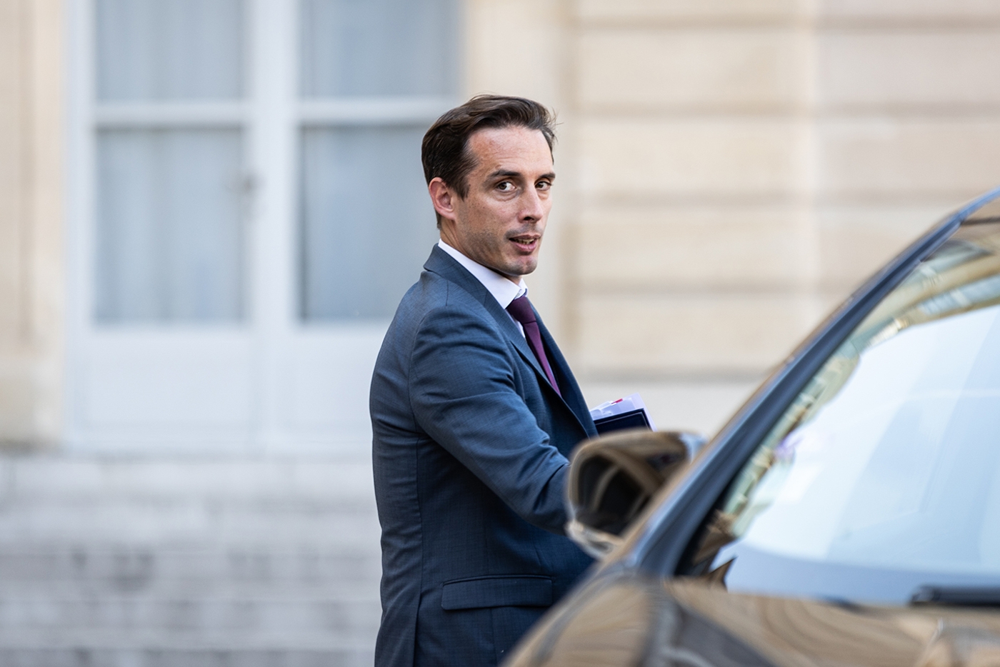 Le ministre délégué chargé des transports Jean-Baptiste Djebbari.