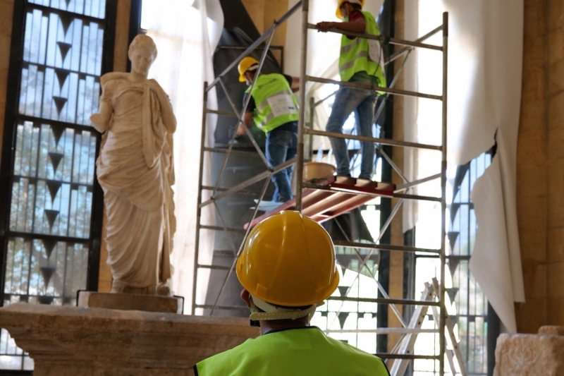 La restauration du musée national de Beyrouth, au Liban, fait partie des actions soutenues par l'ALIPH.