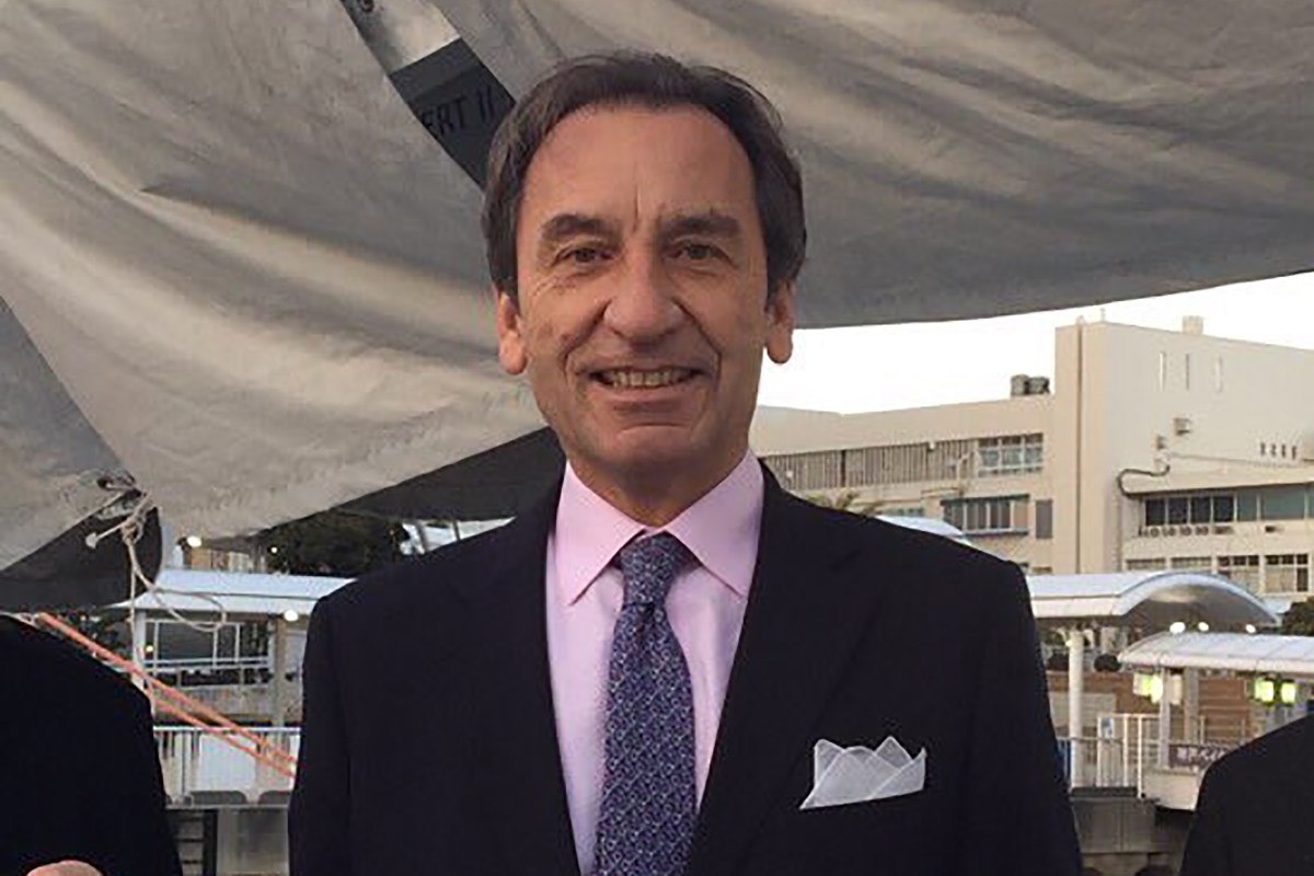 Thierry Dana, ex-ambassadeur de France au Japon.