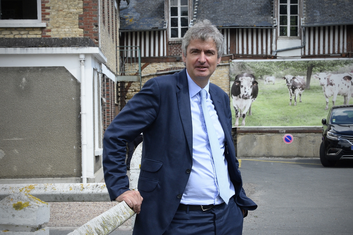 Le patron de Lactalis Emmanuel Besnier.