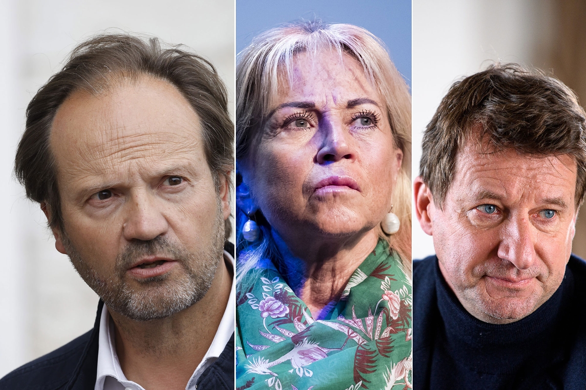 Jean-Marc Germain (PS), Catherine Dumas (LR) et Yannick Jadot (EELV).