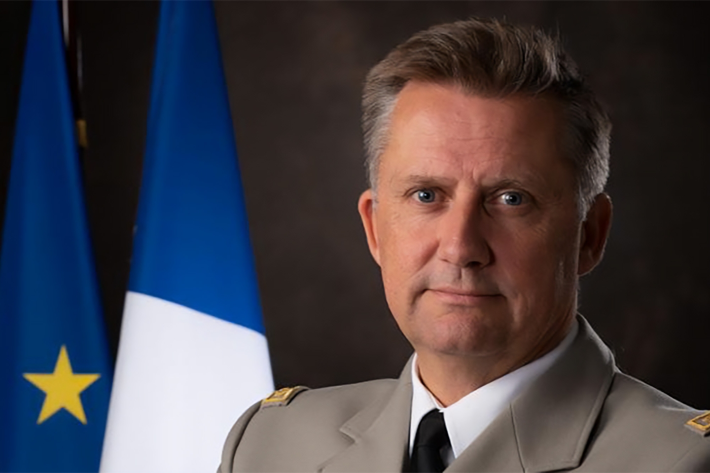 Le général de division Aymeric Bonnemaison, à la tête du Comcyber.