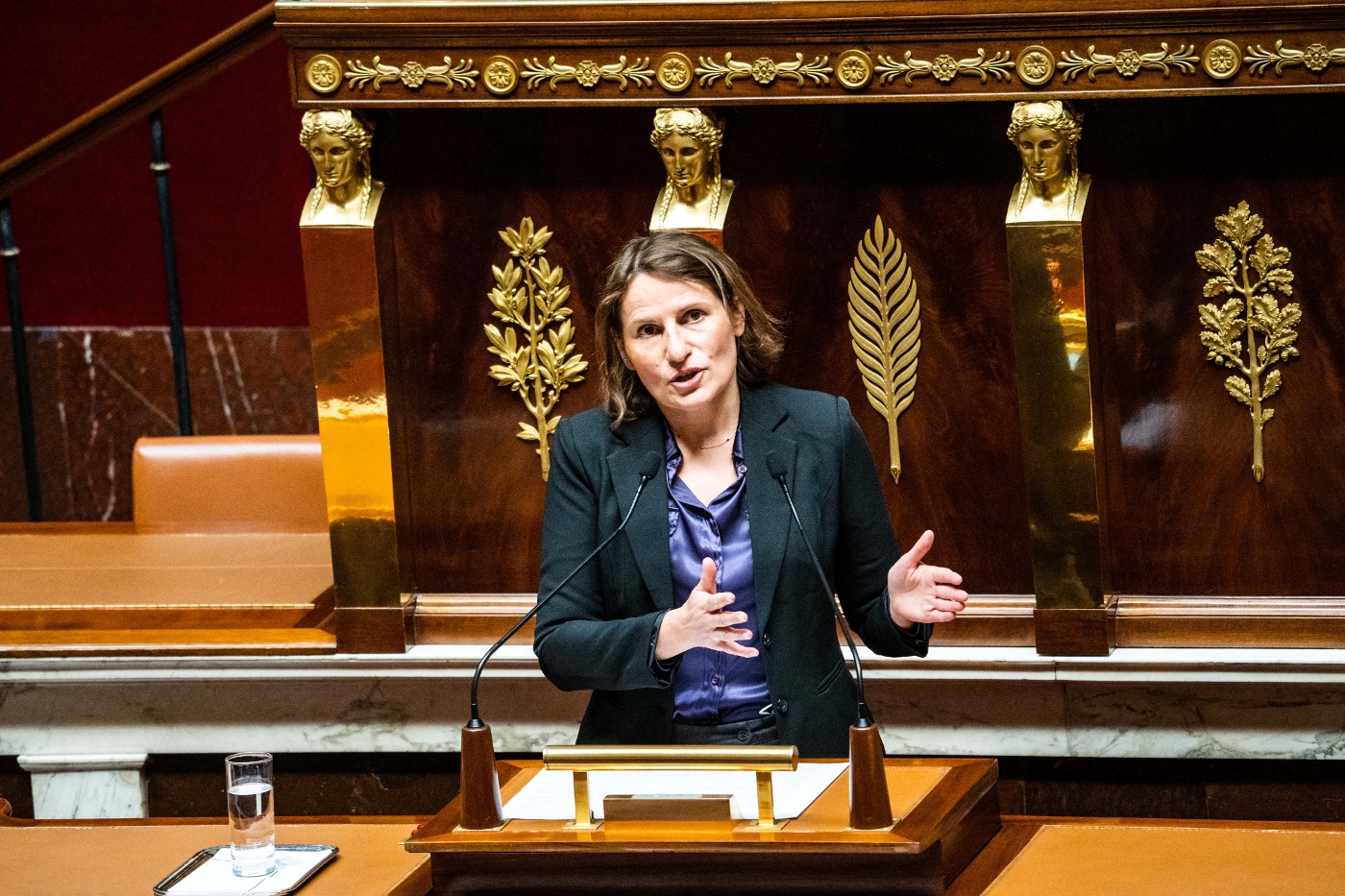 La vice-présidente de l'Assemblée nationale Valérie Rabault.