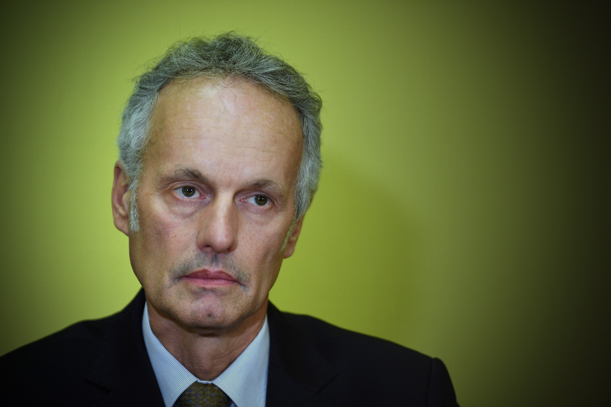 Philippe Bugeaud, directeur adjoint de la police judiciaire à la préfecture de police de Paris, à Créteil (Val-de-Marne), en janvier 2020.
