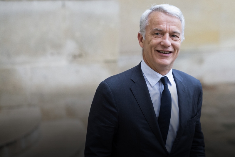 Le numéro deux du Medef Patrick Martin, à Paris, en janvier 2019.