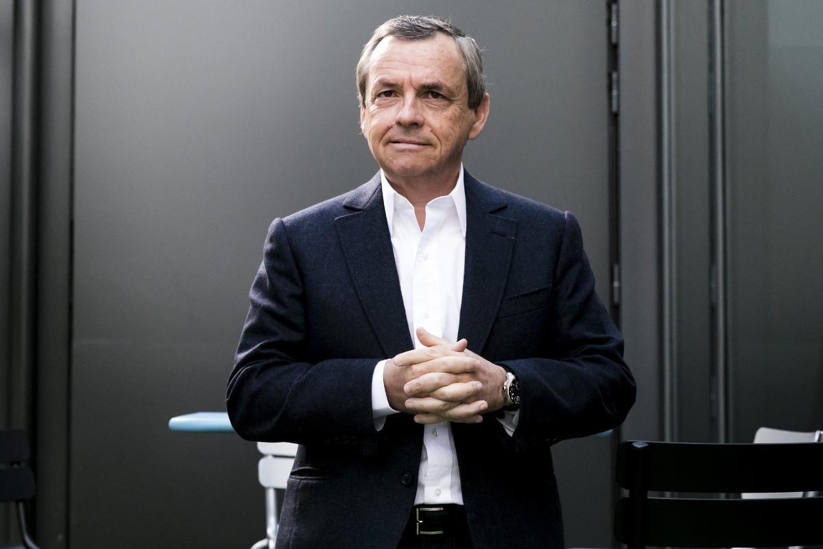 Le PDG de l'Express, Alain Weill, en avril 2019.