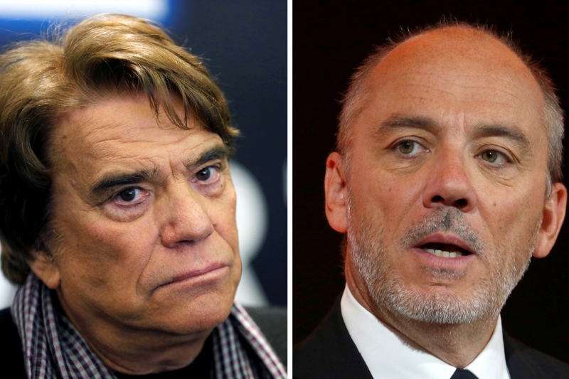 Bernard Tapie et Stéphane Richard, des noms liés notamment depuis l'arbitrage controversé dans le litige Tapie-Crédit lyonnais.