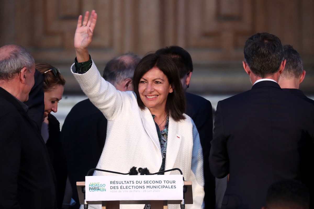 La maire de Paris Anne Hidalgo.