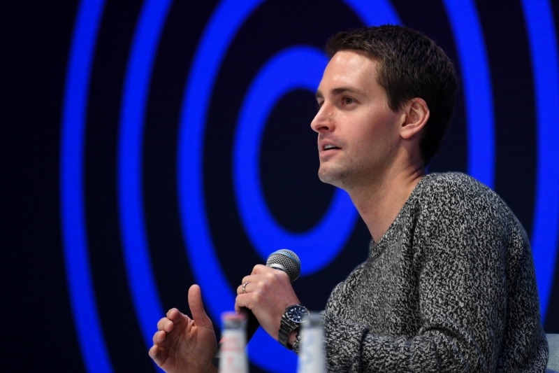 Le cofondateur de Snapchat Evan Spiegel.