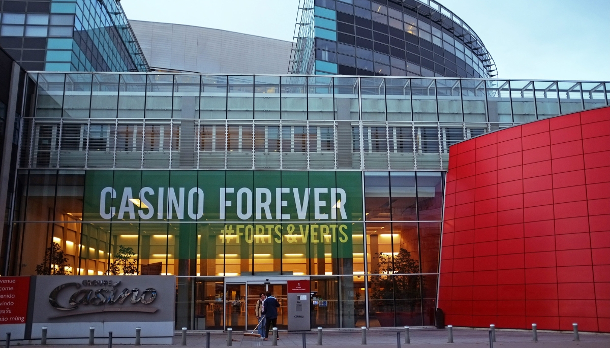 Le siège de Casino à Saint-Étienne.