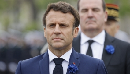 Emmanuel Macron et Jean Castex, à Paris, le 8 mai 2022.