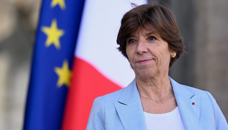 La ministre française des affaires étrangères Catherine Colonna.