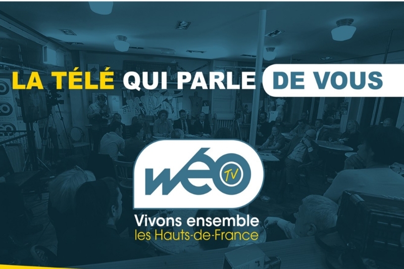 Wéo, chaîne locale de Rossel La Voix dans les Hauts-de-France. Le rapprochement entre groupes de PQR et TV de proximité est plus que jamais à l'ordre du jour.
