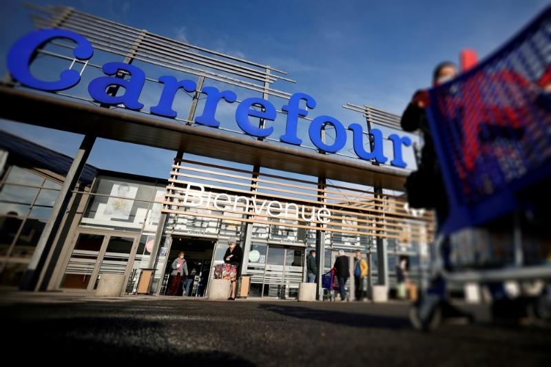 Un hypermarché Carrefour près de Nantes, en janvier 2021.