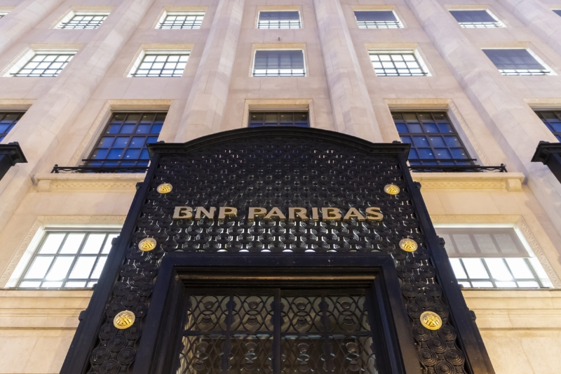 Le siège de la banque BNP Paribas, à Paris, en février 2023.