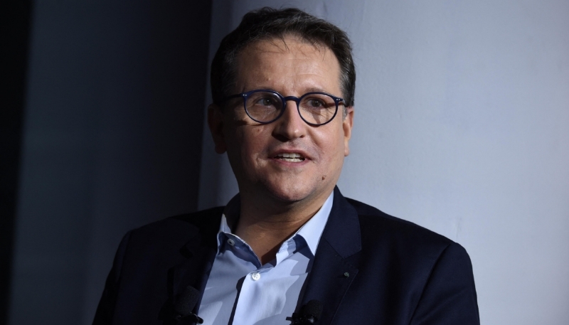 Rodolphe Belmer, le PDG de TF1, ici en février 2022. 