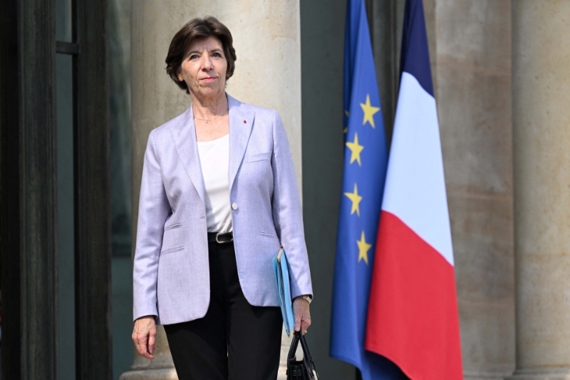 La ministre de l'Europe et des affaires étrangères Catherine Colonna.