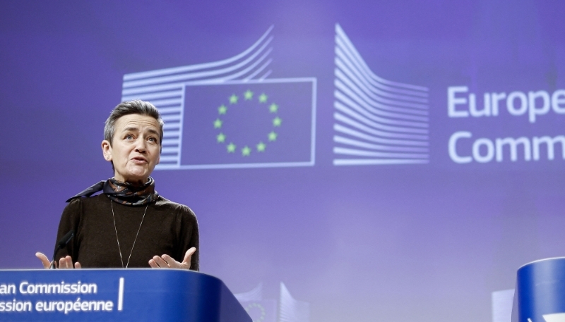 La vice-présidente de la Commission européenne Margrethe Vestager.