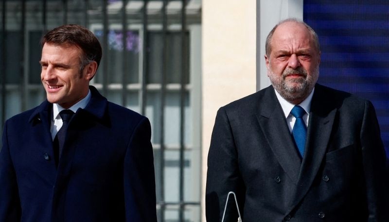 Emmanuel Macron et Éric Dupond-Moretti.