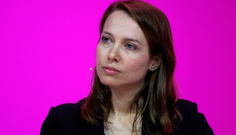 Aliette Mousnier-Lompré, CEO d'Orange Business, en juin 2023.