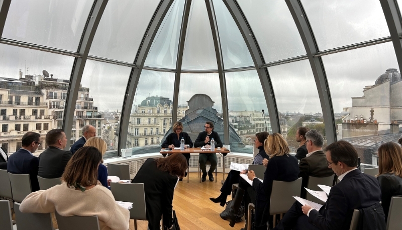 L'assemblée générale d'Entreprises et Médias du 26 mars 2024, à la Maison de l'Alsace à Paris.