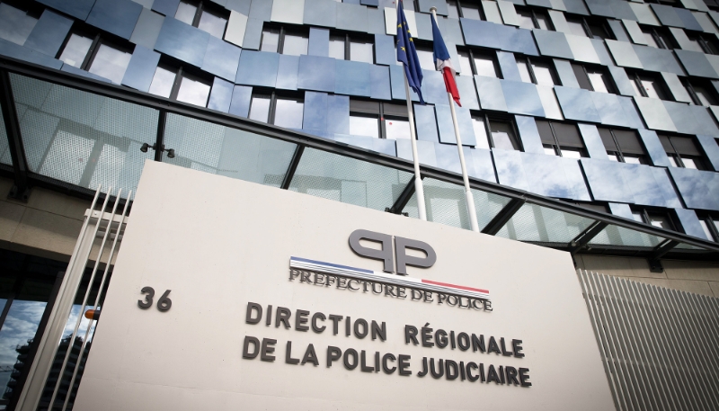 Le siège de la police judiciaire de Paris, au 36, rue du Bastion.