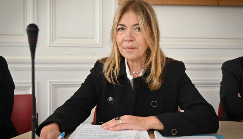Marie-Christine Saragosse, PDG de France Médias Monde, à l'Assemblée nationale, en avril 2023.