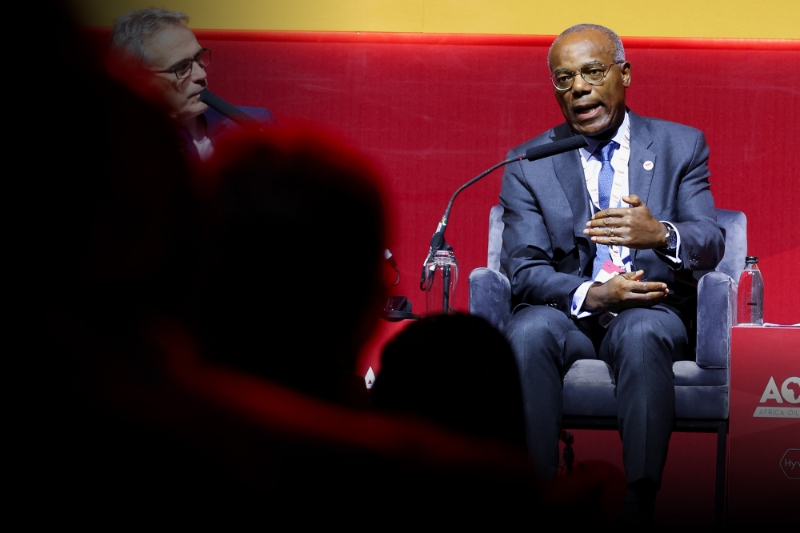 Le directeur Afrique de TotalEnergies, le 4 octobre 2022, au Cap.