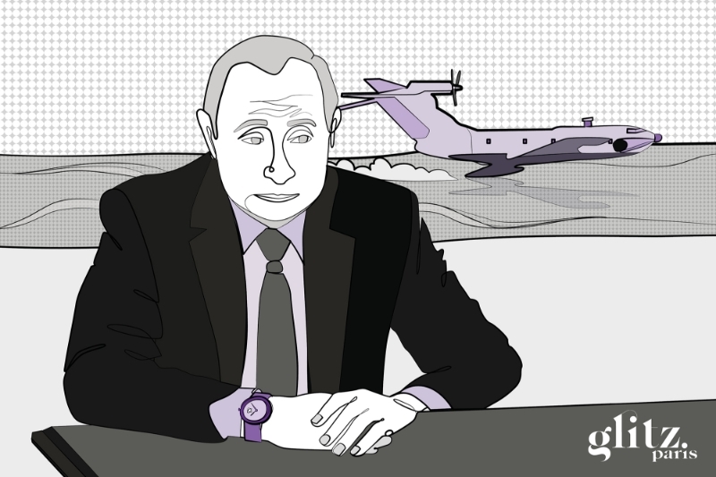 En juillet, le président russe Vladimir Poutine s'est ostensiblement affiché avec une montre Imperial Peterhof Factory, la marque très haut de gamme de Raketa.