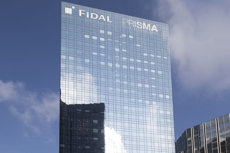 Le siège de Fidal dans le quartier d'affaires de la Défense, en proche banlieue ouest de Paris.