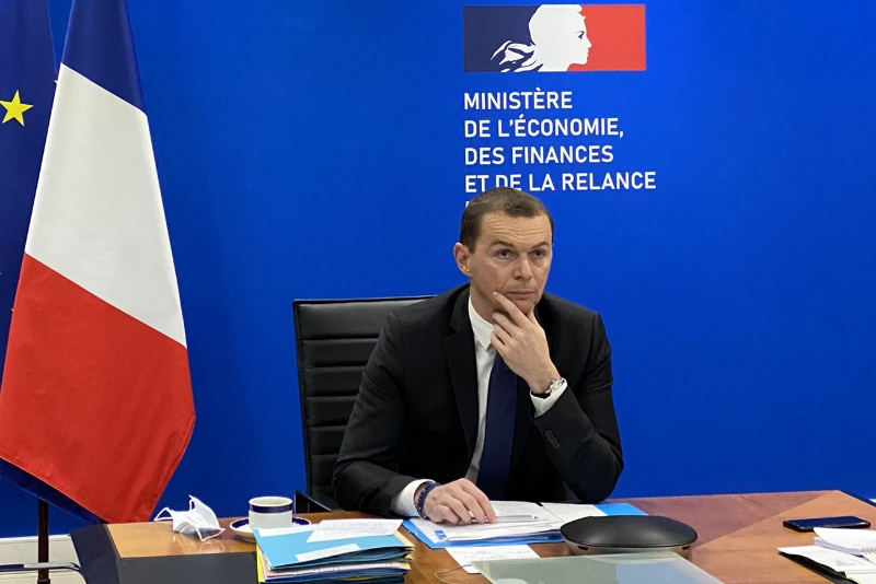 Olivier Dussopt, ministre chargé des comptes publics.