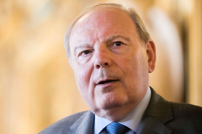 Le patron des élus centristes au Sénat, Hervé Marseille.
