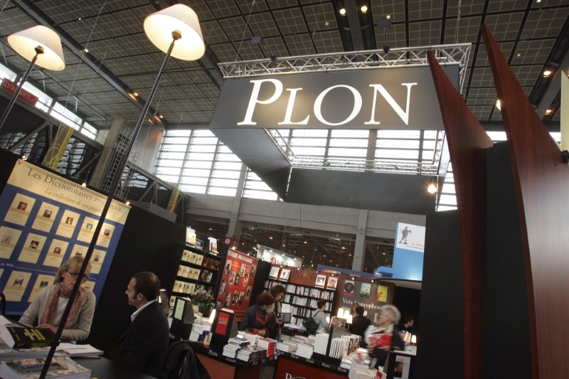 Le stand des éditions Plon au Salon du livre 2006.