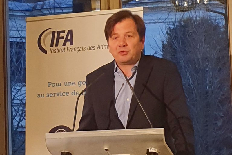 Denis Terrien, le président de l'Institut français des administrateurs, en février 2020.