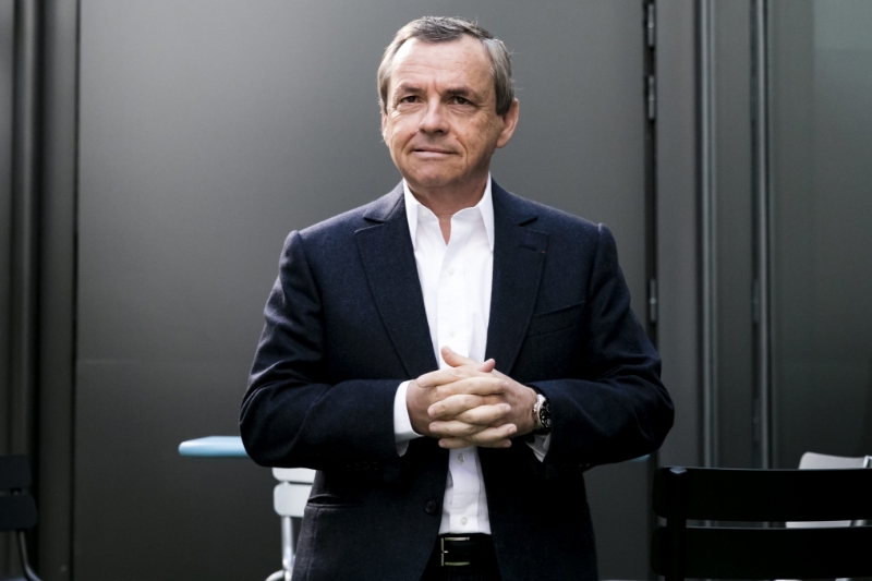 Le PDG de l'Express, Alain Weill, en avril 2019.