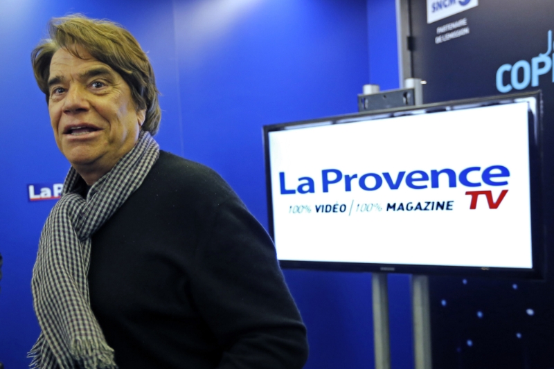 Bernard Tapie, ancien patron de l'OM et propriétaire de La Provence.