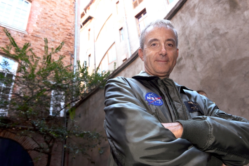Le pilote d'essai Philippe Perrin, ancien astronaute et actuel conseiller municipal à Toulouse.