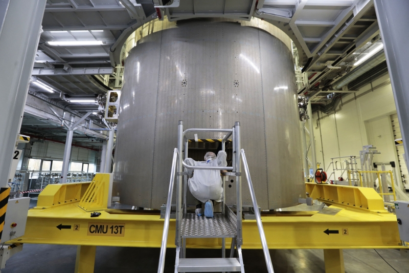 Le développement du futur lanceur Ariane 6 - ici sur le site des Mureaux, dans les Yvelines - a pris du retard.